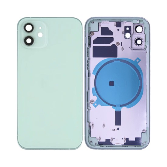 Tapa Trasera+Frame Apple iPhone 12 Verde